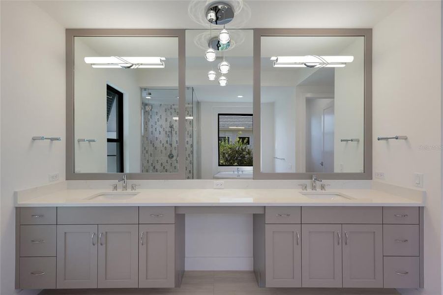 Furnished interior view inside a new home in Wild Blue at Waterside, Sarasota (Image 13). Furnished interior view inside a new home in Wild Blue at Waterside, Sarasota (Image 13).