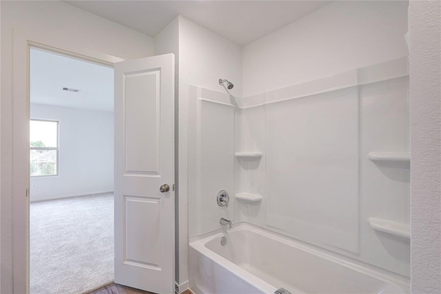 Furnished interior view inside a new home in Becker Landing, Hockley (Image 13).