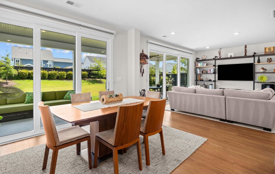 Furnished interior view inside a new home in , Summerville (Image 39).