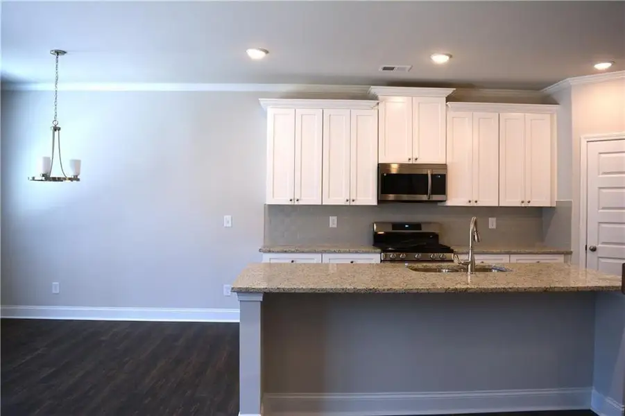 Furnished interior view inside a new home in , Braselton (Image 3). Furnished interior view inside a new home in , Braselton (Image 3).