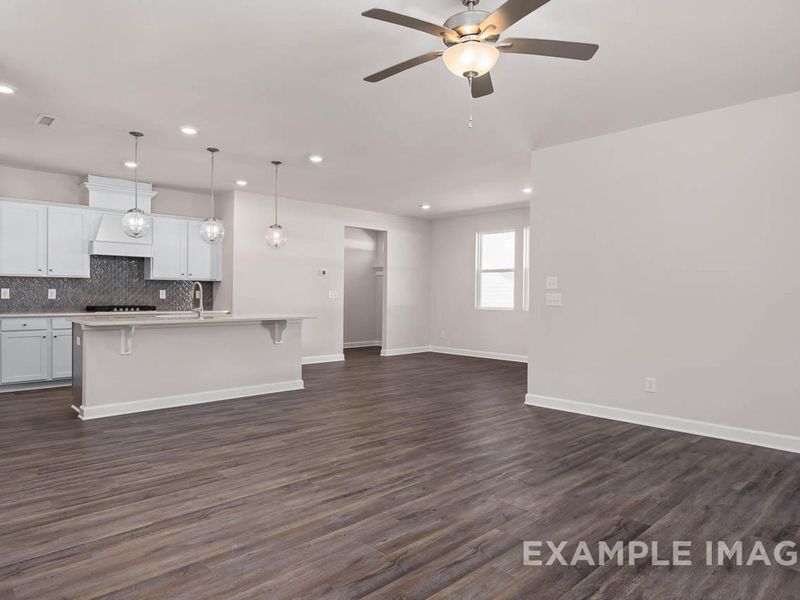 Spacious, unfurnished interior of a new home in Wendell Ridge, Wendell (Image 14).