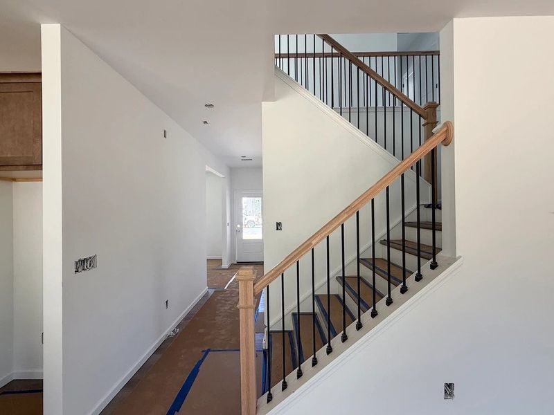 In-progress construction of a new home in The Point, Rolesville, NC (Image 21).