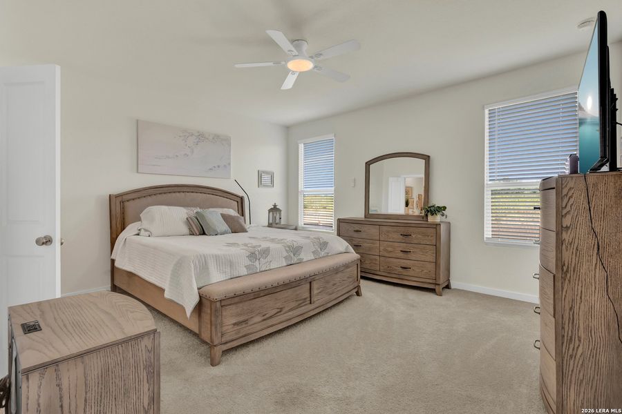 Furnished interior view inside a new home in Parkside, New Braunfels (Image 29).
