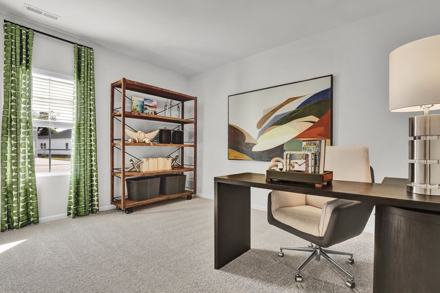 Furnished interior view inside a new home in Citadel Point at Southbridge, Sneads Ferry (Image 10).