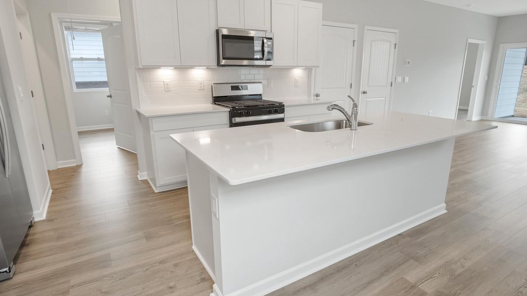 Furnished interior view inside a new home in River Landing, Murfreesboro (Image 4).