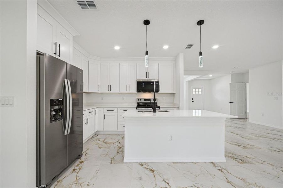 Furnished interior view inside a new home in , Citrus Springs (Image 12).
