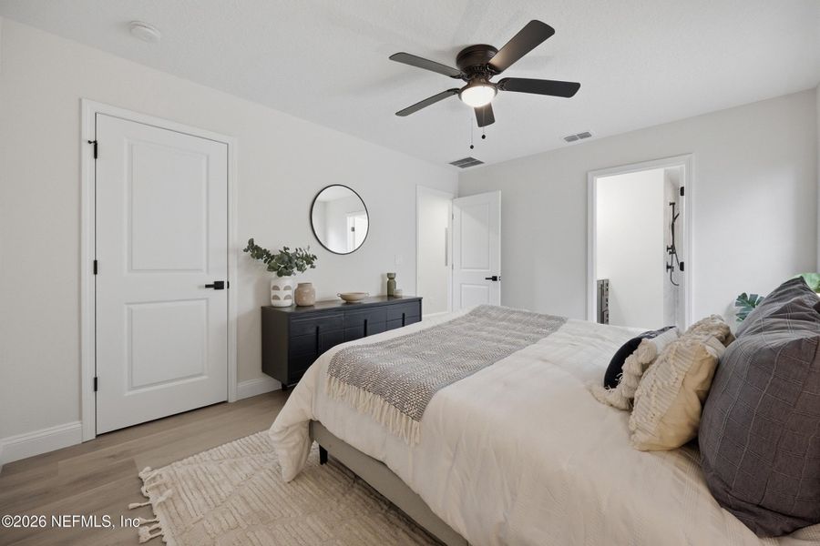Furnished interior view inside a new home in , Jacksonville (Image 17).