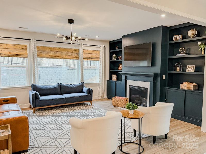 Furnished interior view inside a new home in , Mooresville (Image 27).