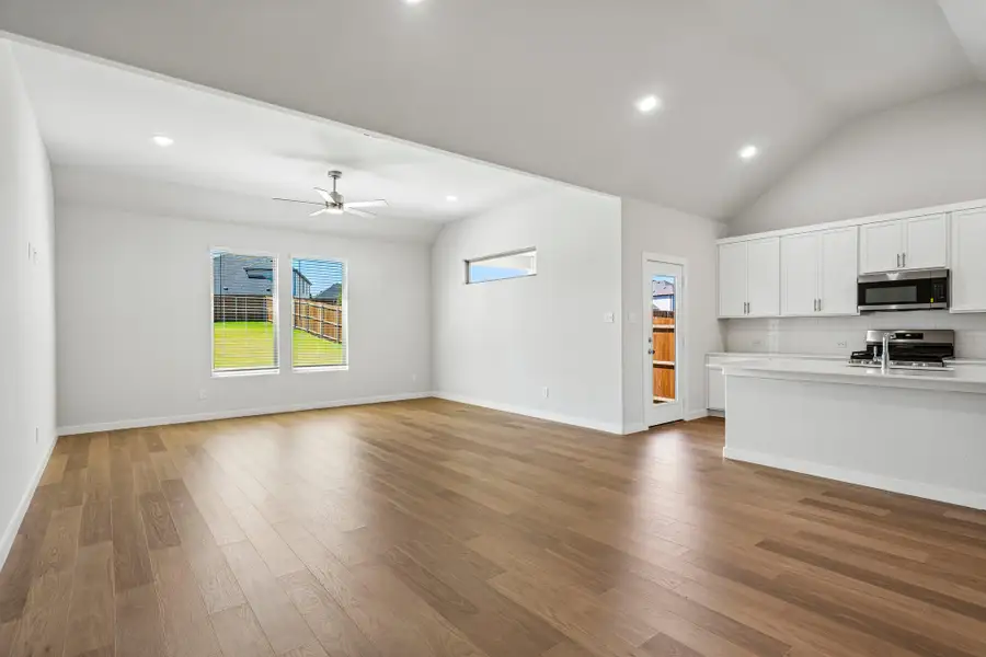 Dining in the Wimbledon home plan by Trophy Signature Homes