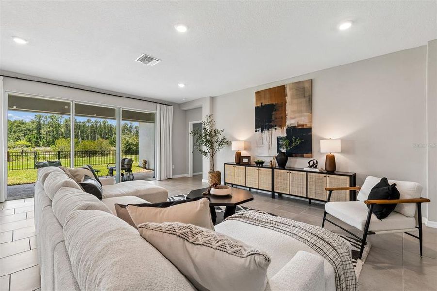 Furnished interior view inside a new home in Deerbrook, Land O' Lakes (Image 35).
