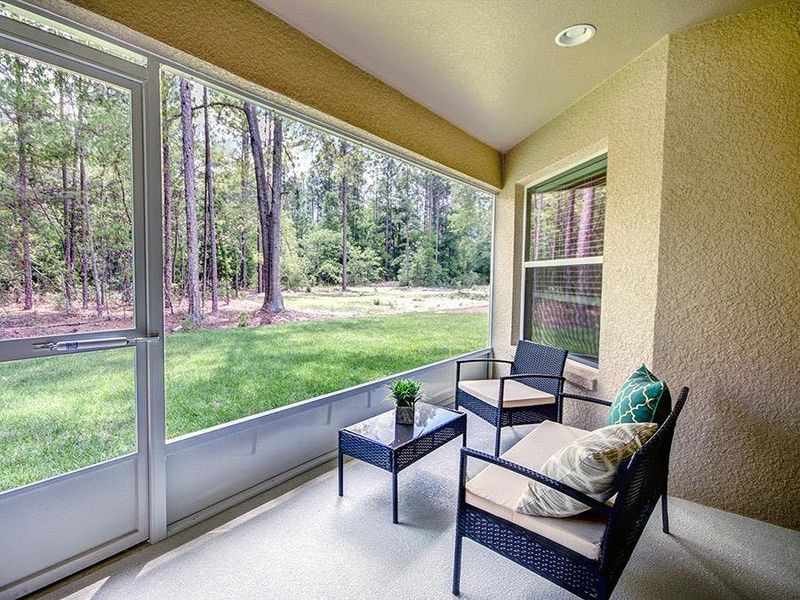 Enjoy outdoor living on your covered lanai - Ryleigh by Highland Homes Enjoy outdoor living on your covered lanai - Ryleigh by Highland Homes