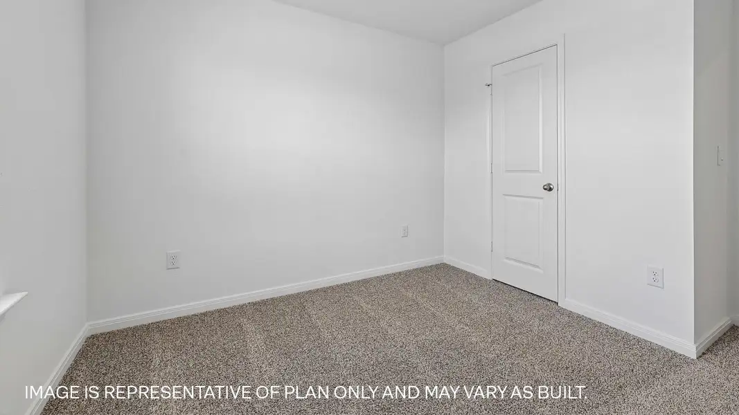 Representative unfurnished interior of a home built from the The Caden by D.R. Horton in Prairie Lakes, Buda (Image 28).
