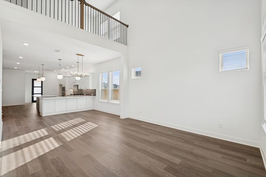 Spacious, unfurnished interior of a new home in Prairieland Village 40' Homesites, Cypress (Image 7).