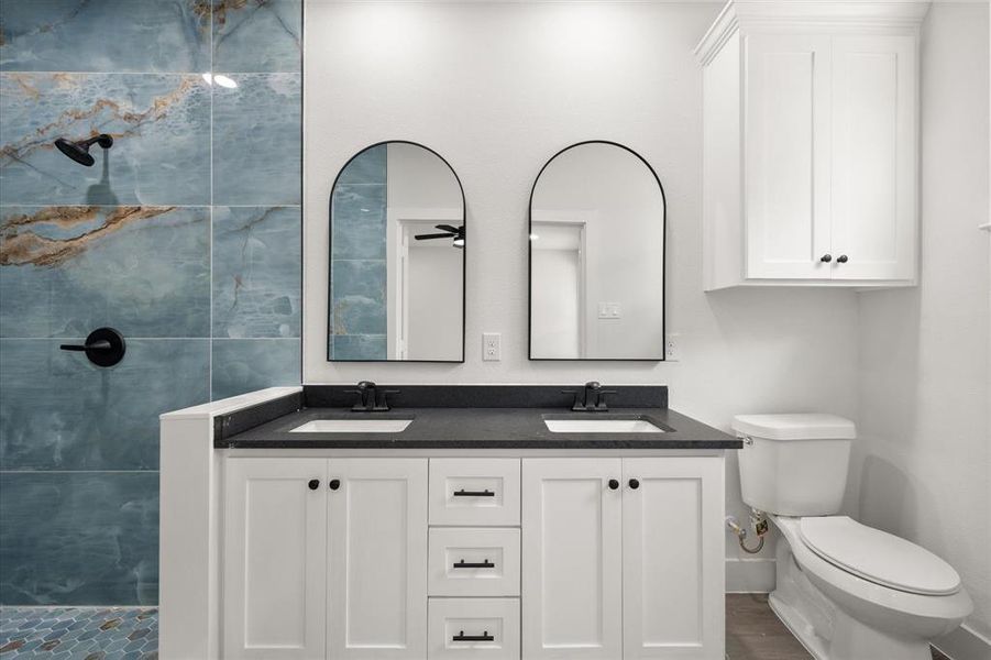 Furnished interior view inside a new home in , Tool (Image 12).