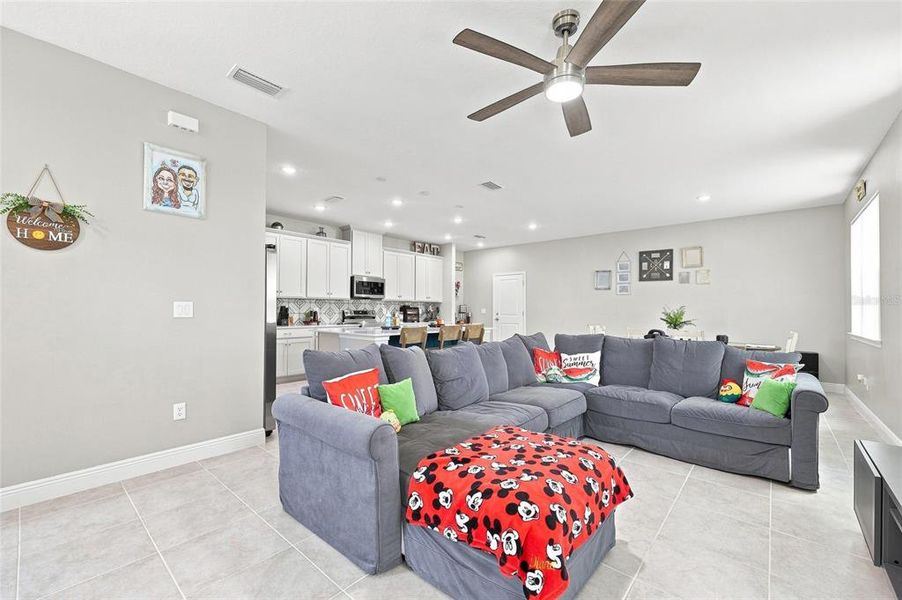Furnished interior view inside a new home in , St. Cloud (Image 9).