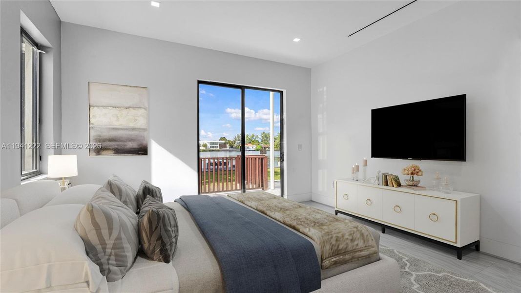 Furnished interior view inside a new home in , Miami (Image 22). Furnished interior view inside a new home in , Miami (Image 22).