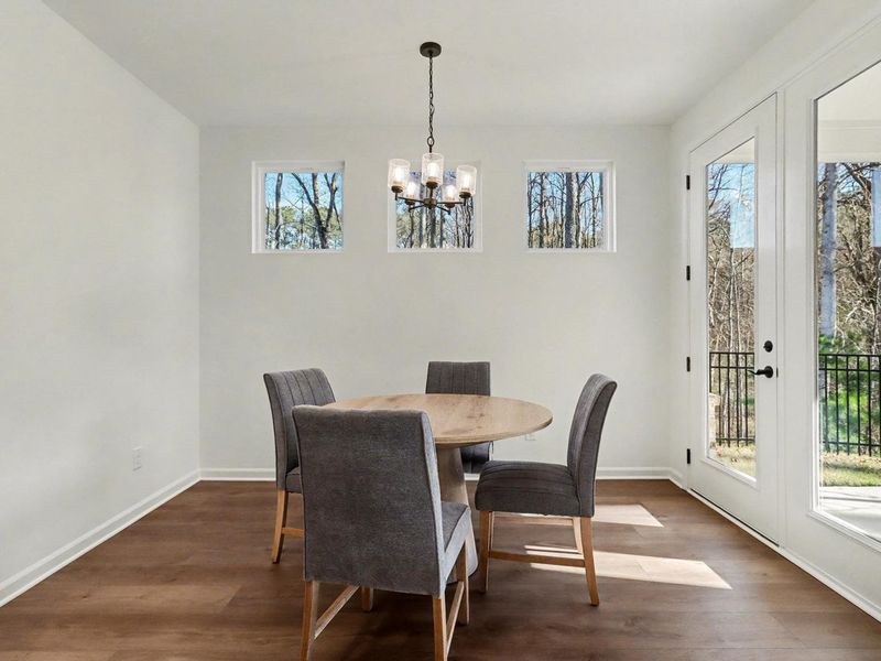 Furnished interior view inside a new home in Kelly Preserve, Loganville (Image 15).