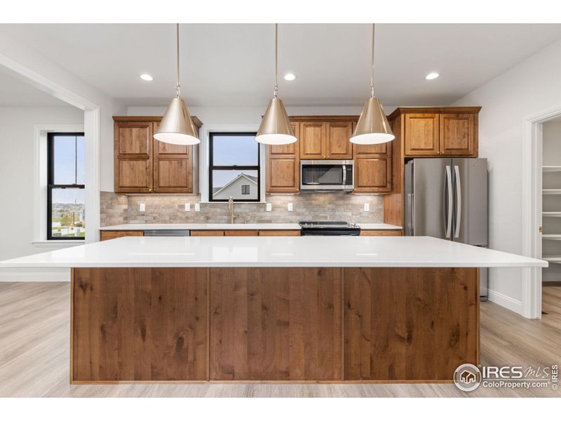 Benchmark offers 5 interior designer packages at the Cottages, or you can select each of your own finishes