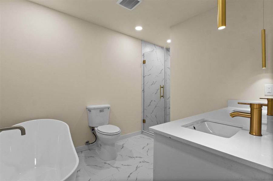 Furnished interior view inside a new home in , Azle (Image 7).