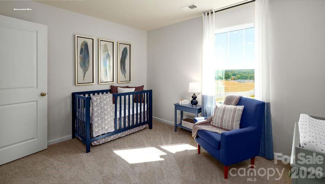 Furnished interior view inside a new home in Brandon Creek, Gastonia (Image 19).