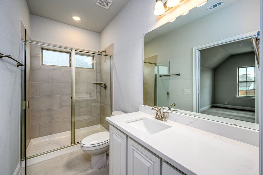 Representative furnished interior of a home built from the Portico by Stonehollow Homes in Meadow Vista, Anna (Image 8). Representative furnished interior of a home built from the Portico by Stonehollow Homes in Meadow Vista, Anna (Image 8).