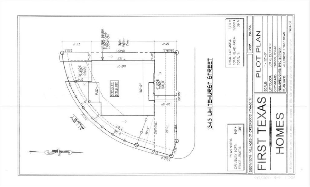 Plot Plan