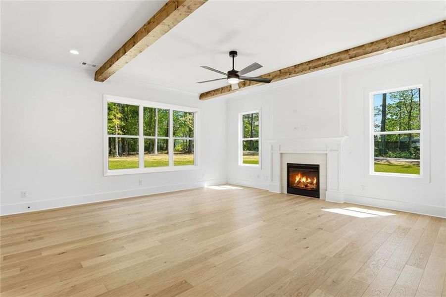 Spacious, unfurnished interior of a new home in , Marietta (Image 39). Spacious, unfurnished interior of a new home in , Marietta (Image 39).