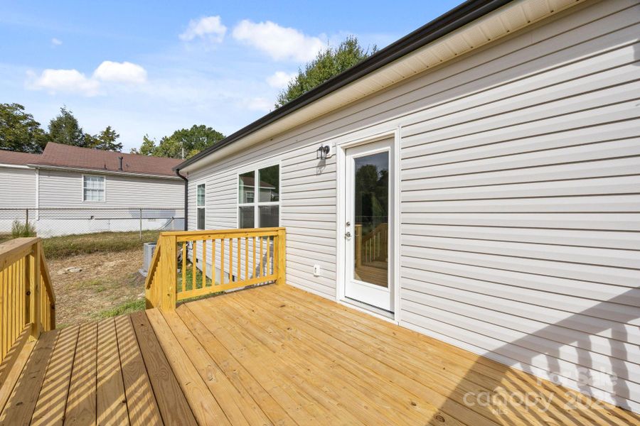 Exterior details and patio area of a home in , Gastonia (Image 12).