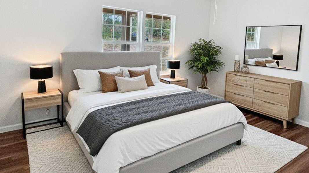 Furnished interior view inside a new home in , Jasper (Image 10).
