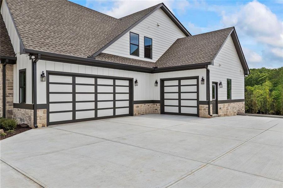 Front exterior of a new home in , Monroe, GA, highlighting curb appeal (Image 31).