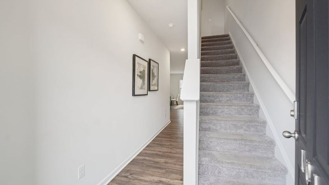 Spacious, unfurnished interior of a new home in Brookside Ridge Townhomes, Greer (Image 22).