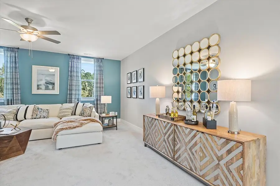 Representative furnished interior of a home built from the The Chandler by RobuckHomes in Baylee Ridge, Selma (Image 18). Representative furnished interior of a home built from the The Chandler by RobuckHomes in Baylee Ridge, Selma (Image 18).