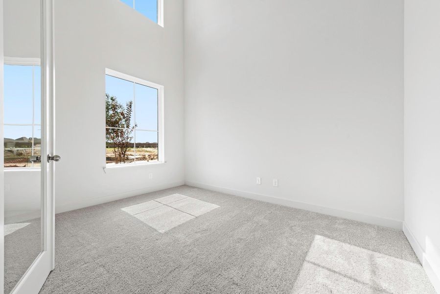 Spacious, unfurnished interior of a new home in Bridgeland, Cypress (Image 22).