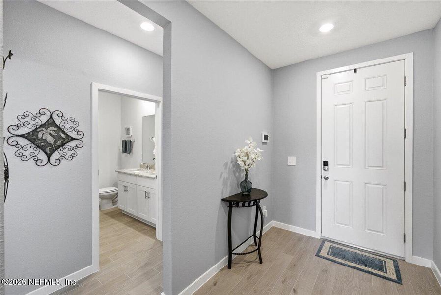 Furnished interior view inside a new home in , Palm Coast (Image 33).
