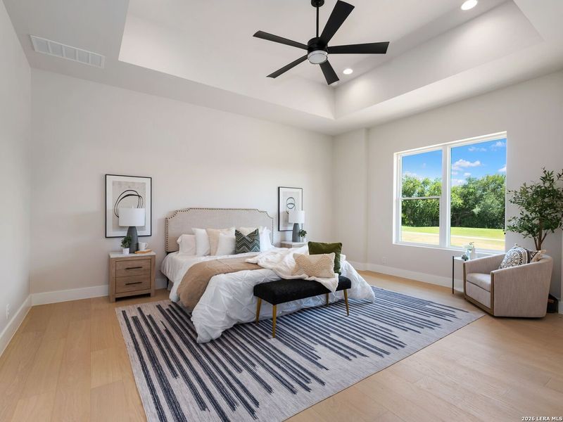 Furnished interior view inside a new home in , San Antonio (Image 13).