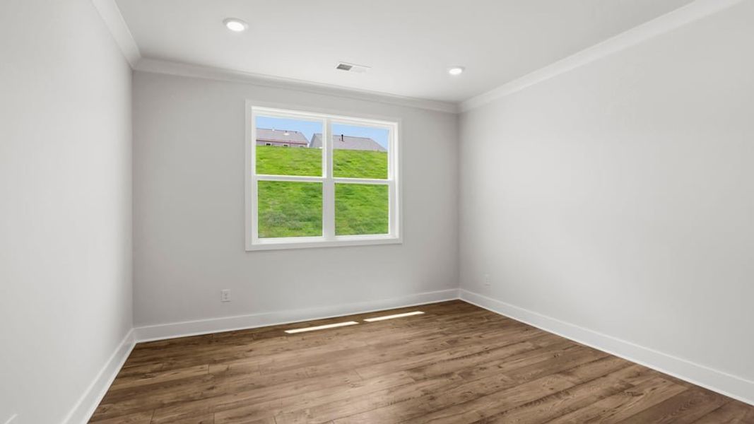 Spacious, unfurnished interior of a new home in Whitehawk Meadows, Travelers Rest (Image 34). Spacious, unfurnished interior of a new home in Whitehawk Meadows, Travelers Rest (Image 34).
