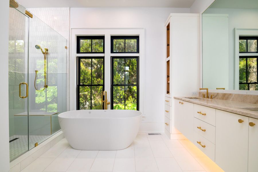 Furnished interior view inside a new home in , Sullivan's Island (Image 6).