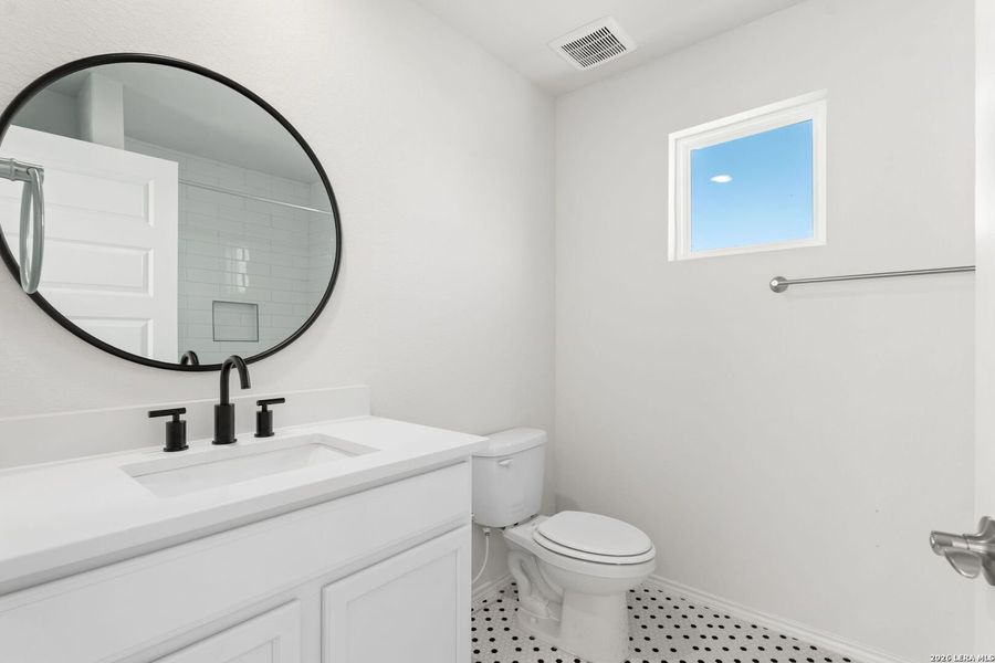 Furnished interior view inside a new home in , San Antonio (Image 11).