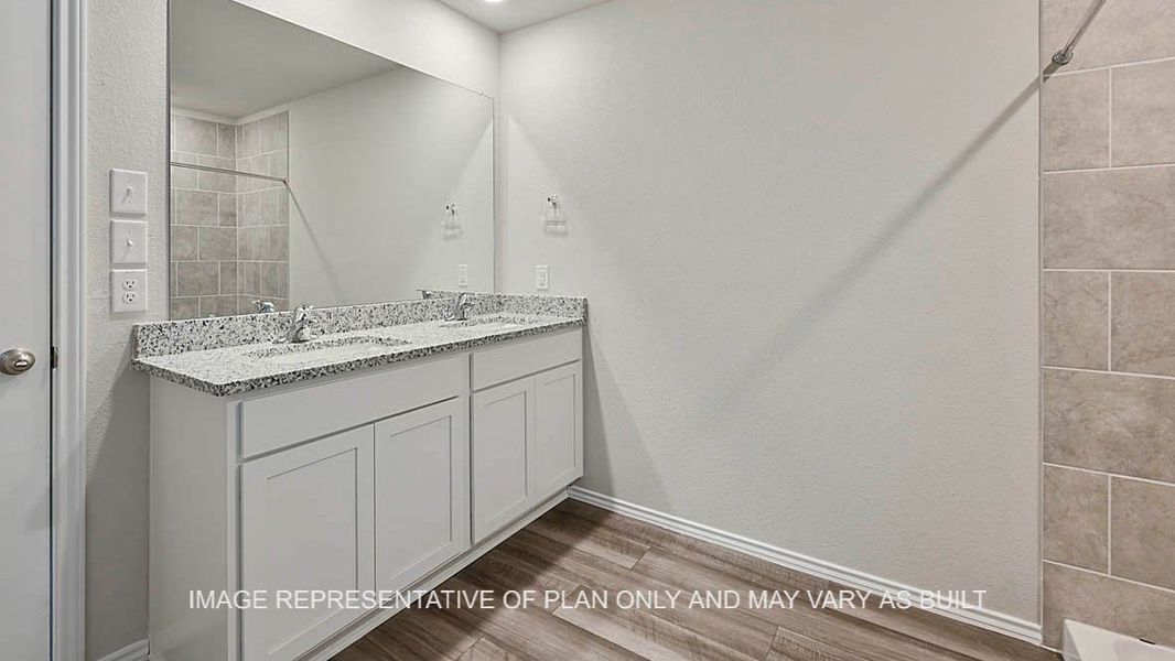 Furnished interior view inside a new home in Liberty Village, Brenham (Image 6).