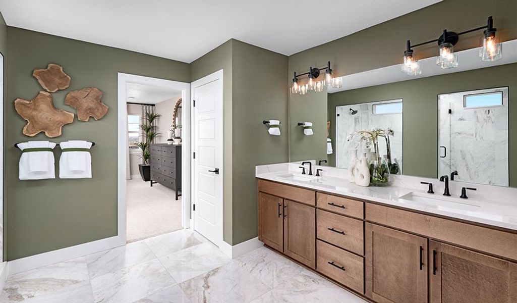Hopewell-D724-BarefootVillage Bathroom