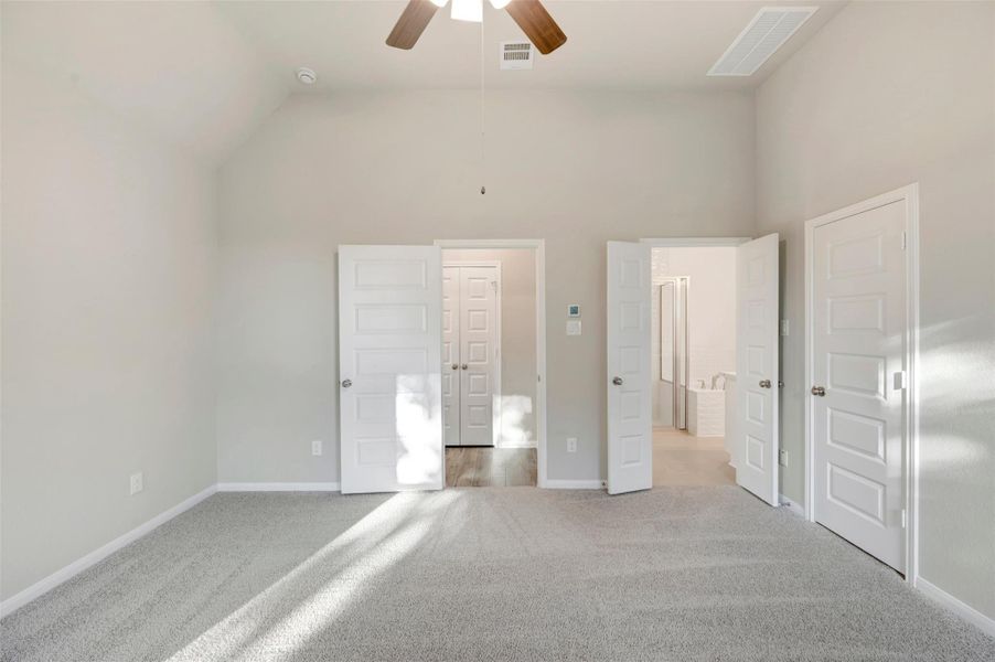 Secluded owner's suite