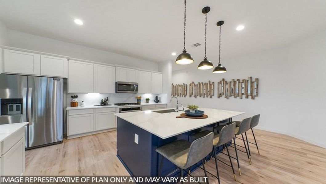 Furnished interior view inside a new home in Mill Creek Estates, Magnolia (Image 15).