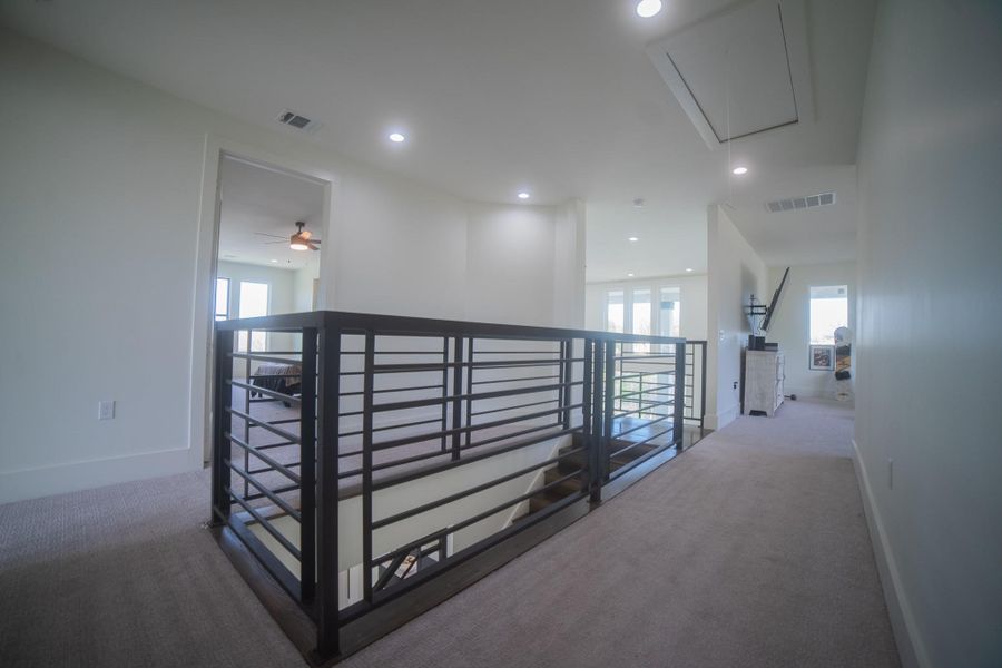 Another view of the landing