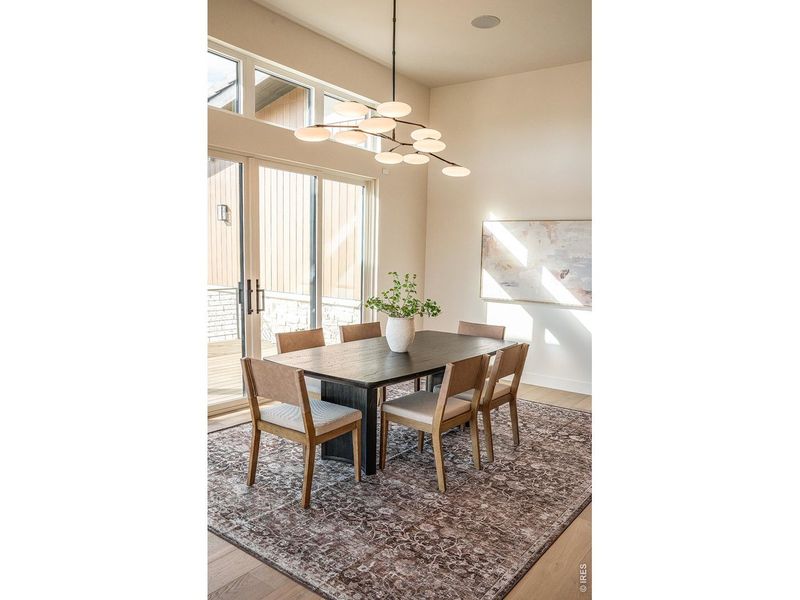 Furnished interior view inside a new home in , Berthoud (Image 9).