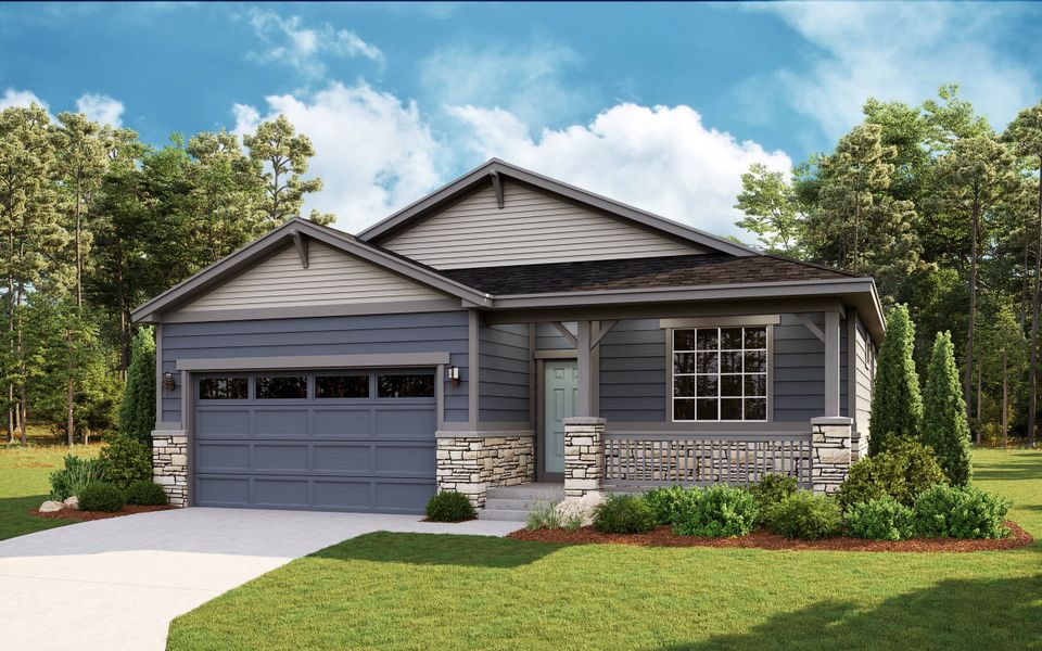 1,700sf New Home in Strasburg, CO.  - Slide 2