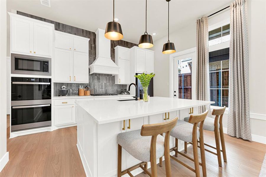 Furnished interior view inside a new home in , Frisco (Image 6).