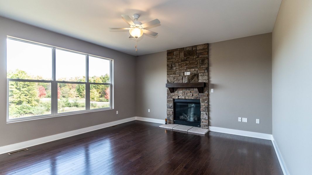 Representative unfurnished interior of a home built from the The Boulder Side Entry by Norfolk Homes in The Grande Estates, Jackson (Image 19).