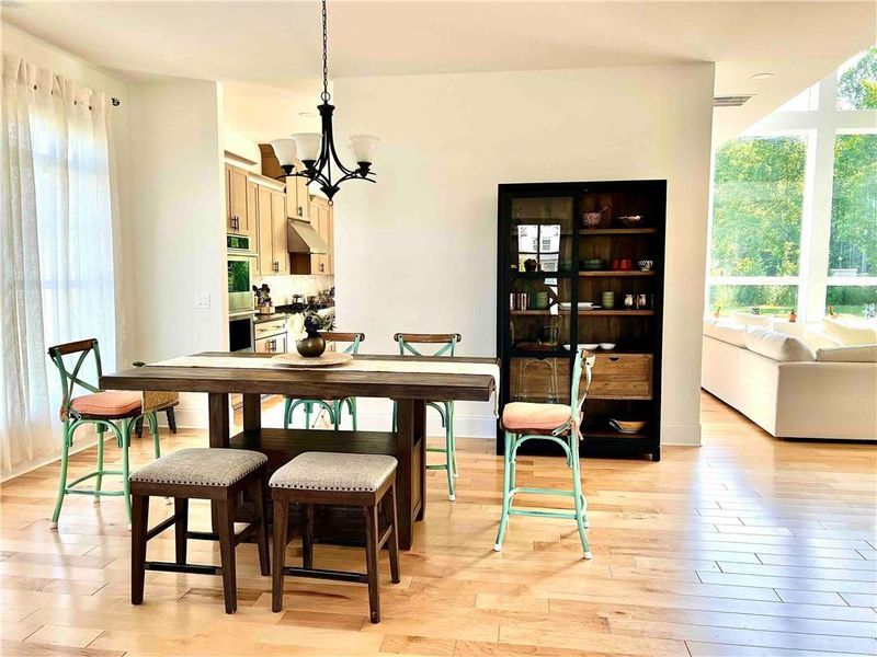 Furnished interior view inside a new home in , Cumming (Image 10).