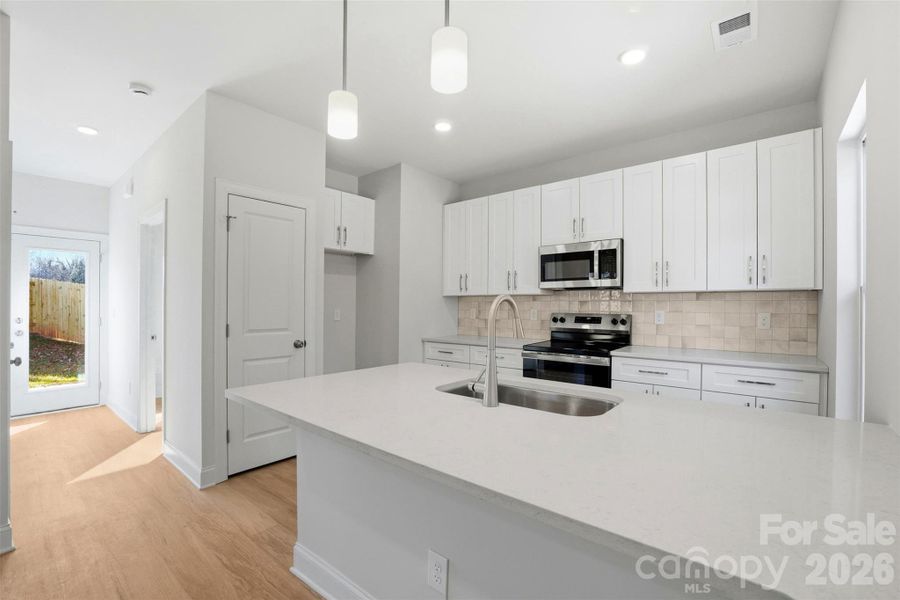 Furnished interior view inside a new home in , Mooresville (Image 8).