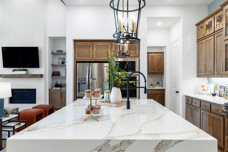 Furnished interior view inside a new home in Canyon Creek Estates, Sherman (Image 32). Furnished interior view inside a new home in Canyon Creek Estates, Sherman (Image 32).